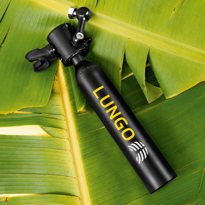 Scuba Tank + Hand Pump + Sub-Mask