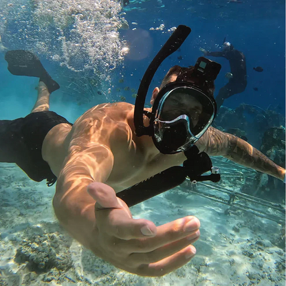 Scuba Tank + Hand Pump + Sub-Mask